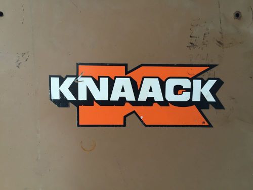 Knaack 60&#034;w x 30&#034;d x 57&#034;h, job box worksite storage cabinet with casters! for sale