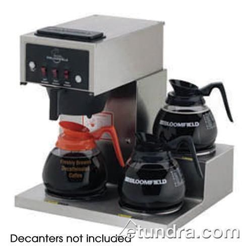 BLOOMFIELD 8574D3F KOFFEE KING 115/240 V 4-WIRE 3-WARMER AUTOMATIC BREWER