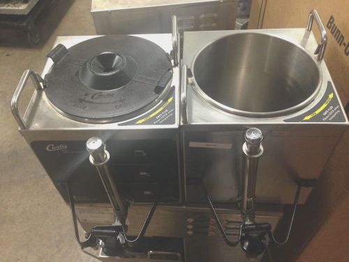 USED Wilbur Curtis GEM-3 Satellite Coffee/Tea Dispenser &amp; GEM-3+5 Dispenser