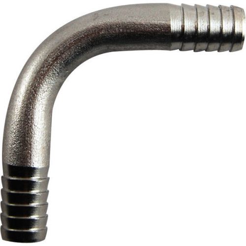 3/8&#034; Elbow Fitting for Draft Beer Line- Stainless Steel- Kegerator Hose 90° Part