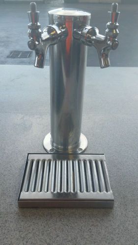 2 faucet 3&#034; Micro matic beer tower