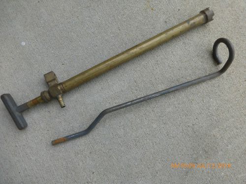 Draft beer equipment, cleaning pump, brass, used