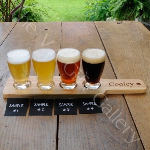 Personalized, Beer Flight Set, Frat Party, Alcohol, Drunk, Friends, Man Cave