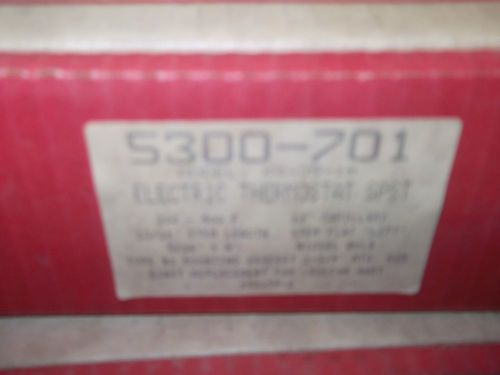 Robertshaw 5300-701 5300 kx-35-18 Electric Thermostat SPST NOS