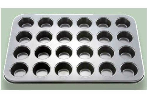 1 WINCO HEAVY DUTY 24 Regular Size Cup NON STICKY Commerical Tin Muffin Pan NEW