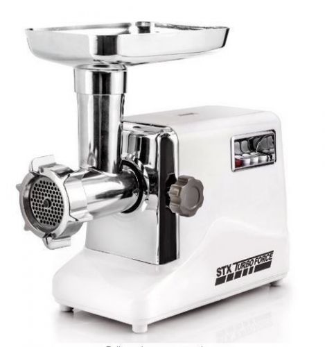 Electric Meat Grinder 3 Cutting Blades Grinding Plates Kubbe Attachment 3-Speed