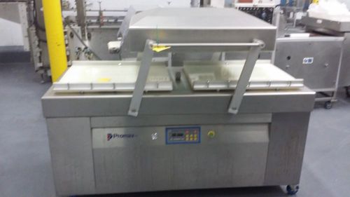 Double chamber vacuum packaging machine promarks dc-800 with gas flush for sale