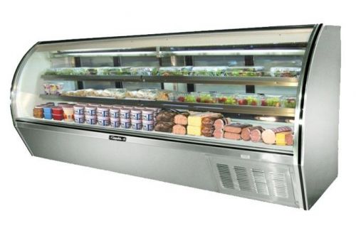 Brand new! leader nrhd118 - 118&#034; curved glass deli/bakery display case for sale