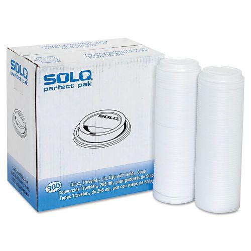 Solo sip through plastic lids fits 10 oz 300 ct - brand new item for sale