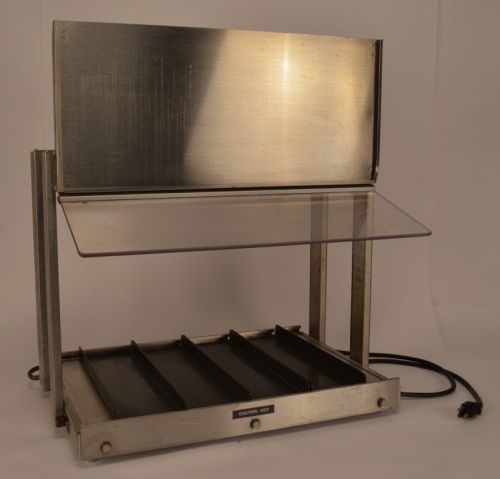 Hatco glo-ray food display warmer grhw-1sgs with sneeze guard *parts or repair* for sale