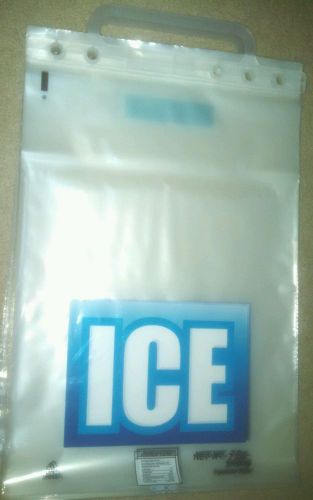 Ice Bags - 7 LB Printed ice bags - Pound - 1000 per box. 12&#034;X 19&#034;