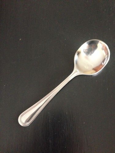 12 GENEVA BOUILLON SPOONS  HEAVY WEIGHT BY BRANDWARE FREE SHIPPING USA ONLY