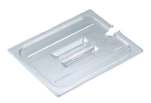 Cambro 1/6 Size Food Pan Cover  Notched  -- 1 Each