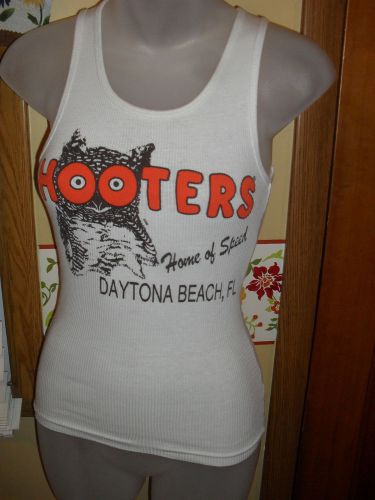 Hooters Girl Waitress Uniform Tank Top Halloween Costume Daytona Beach FL