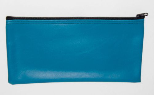 Deposit/bill/check/school supplies bag/pouch, blue, new, 11&#034; x 6&#034; for sale