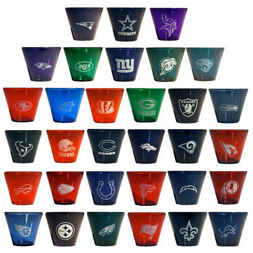 NFL Team Cups Bulk 250 Count 2 Inch Vending Machine Capsules