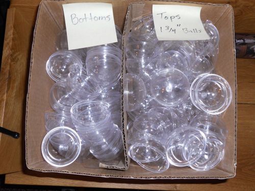 2&#034; Clear Vending Capsules (50)