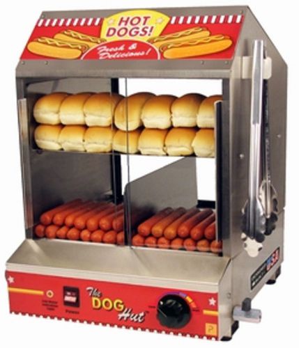 Paragon 8220 The Dog Hut Hot Dog Steamer &amp; Merchandiser International Version