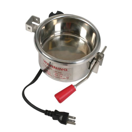 6 Ounce Popcorn Kettle for Great Northern Popcorn Machines Stainless Steel