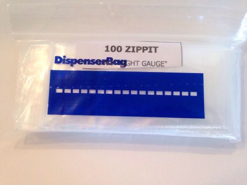 New! unopened zippit dispenser bags. 2 x 3 100 pack for sale