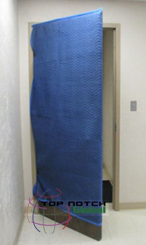 Microfiber door cover - custom moving blanket -78&#034; x 79&#034;- moving door protector for sale