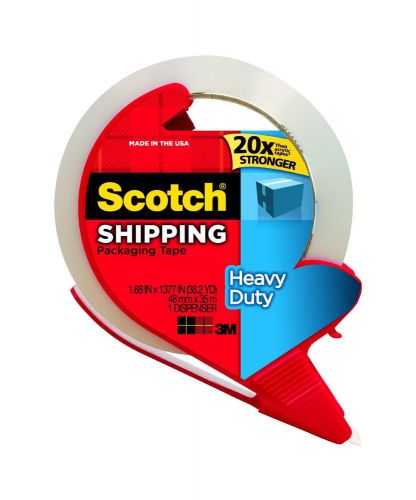 New 3M Scotch Super Strength Packaging Tape Dispencer 1.88In x 38.2Yrd 3850S-RD