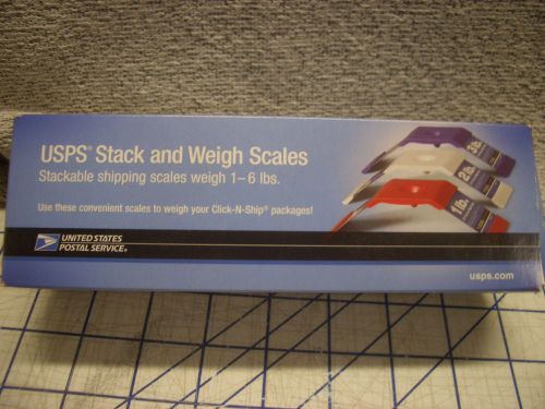 USPS Stack and Weigh Scales Affordable Economical Budget Starter Kit 1-6 Pounds