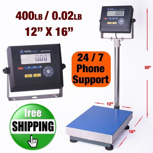 New 400lb/0.02lb bench shipping scale | floor scale for sale