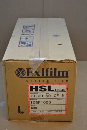 New ID6F1000 Intetape Exlfilm Plus Shrink Film Wrap 2 x 10&#034; x 4375&#039;