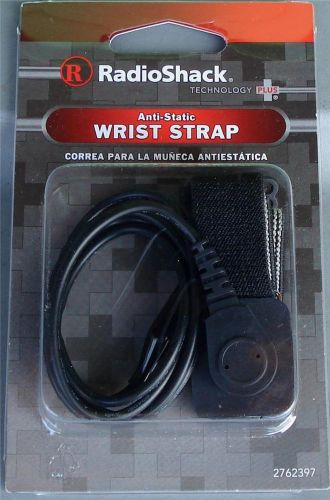Brand new in package radio shack anti-static wrist strap, technology + for sale