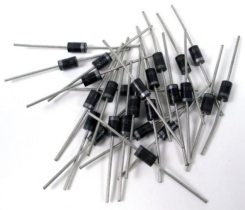 25 Pcs 1N5400 Rectifier Diodes 50V 3A - US Military Surplus - Axial