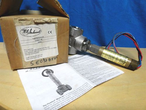 (NEW) W.E Anderson, Dwyer ~ Flowtect Model 6 ~ Flow Switch ~ P/N EPB-S-S-3-S ~