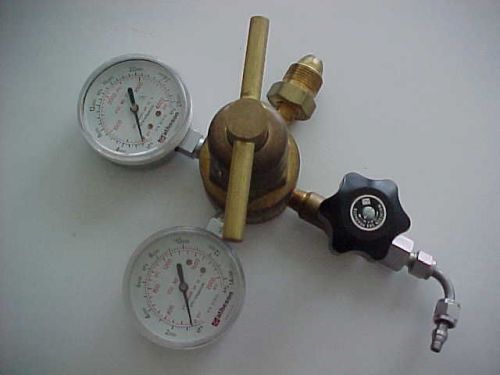 matheson gas regulator ew/ 2 pressure gagues model 3-510