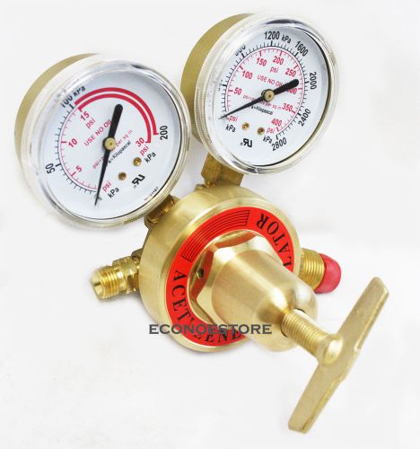Welding gas regulator acetylene lp or propylene gas model  all brass 4 victor tp for sale