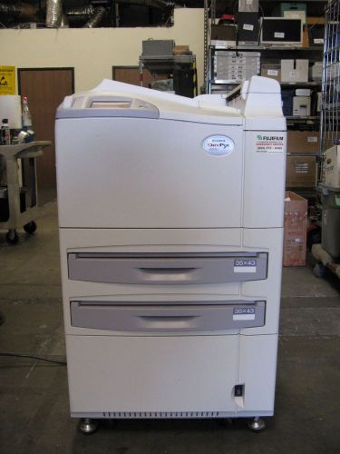 Fujifilm drypix 4000 dry laser imager x-ray film processor w/shutters &amp; manual for sale