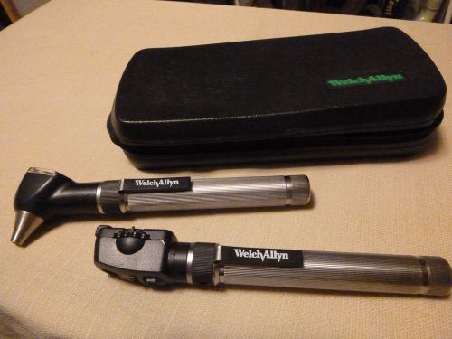Welch Allyn Pocketscope Otoscope + Ophthalmoscope Diagnostic Set in Hard Case