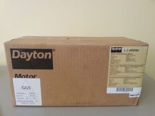 Dayton direct drive blower motor 4m098j hp 1/3 ac air conditioner furnace heater for sale
