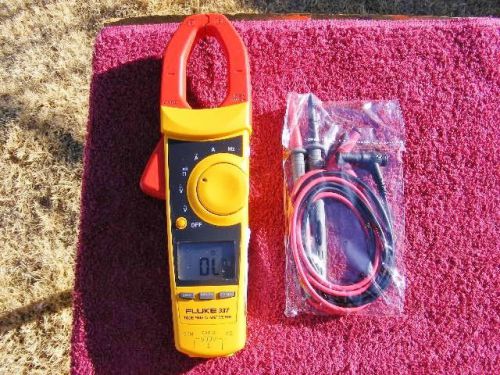 Fluke 337 *near mint!* true rms clamp meter!  cost $400.00 new! for sale