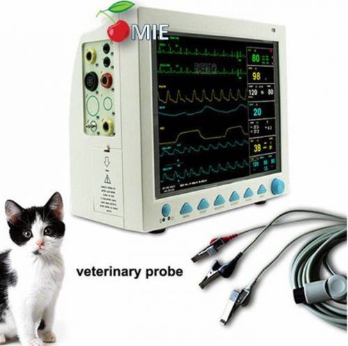 Ce fda contec cms8000 vet multi-parameter veterinary patient monitor for sale