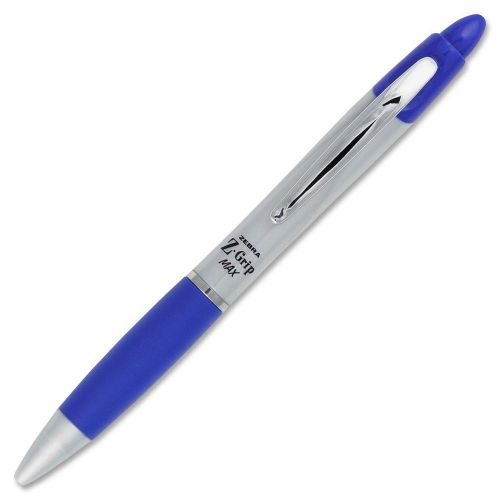 Zebra pen corporation z-grip max ballpoint pen blue for sale