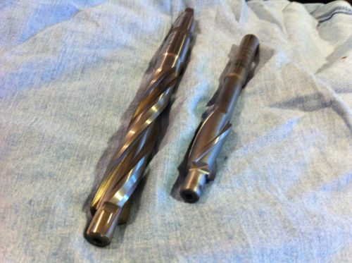 Putnam  17/32 x .345 pilot straight shank and a 5/8 with 3/8 pilot machinist for sale