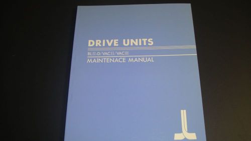 Okuma Drive Units Maintenace Manual