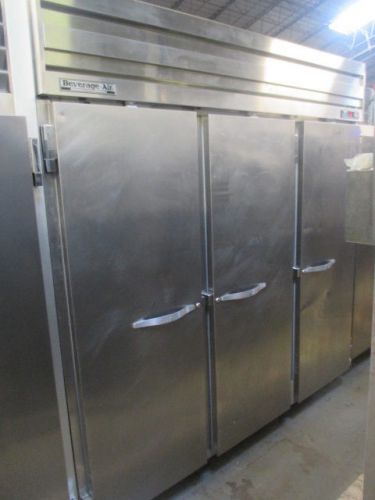 PF74-5AS Beverage Air 3 Door Reach-In Freezer