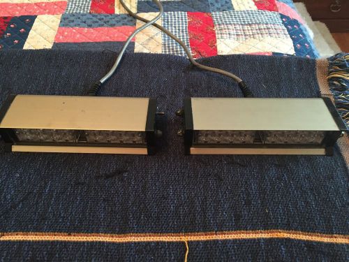 Two - SoundOff Signal Predator II Dual Deck/Grille Light (R/B)