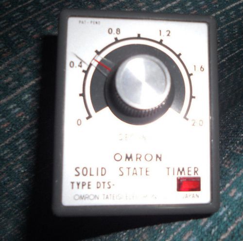 OMRON DTS-100VAC SOLID STATE TIMER 100VAC