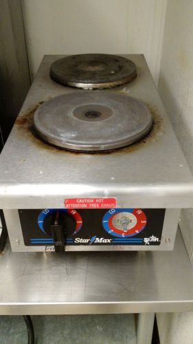 Star 502FF 2 Electric Burner Countertop Range with Solid Burners