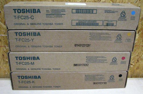 Toshiba T-FC 25 toner set.