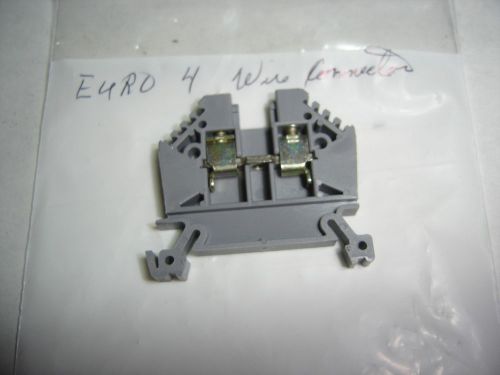 EURO 4 WIRE CONNECTOR 25A 600V
