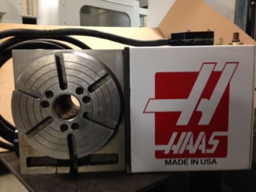 VIDEO Haas HRT210 Rotary Table 8.27&#034;d 4th Vf Vmc Milling Cnc Mill Indexer 17pin