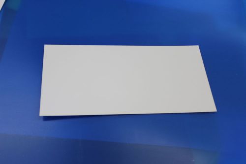 .020&#034; thick white polystyrene plastic sheet 6&#034; x 12&#034; light diffusing for sale